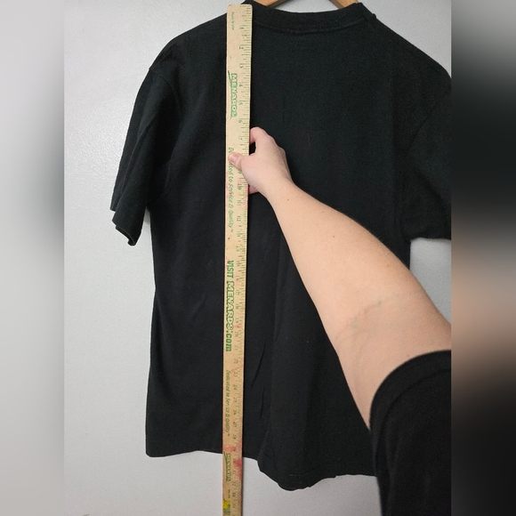 Vtg Fathers Day Report Card Shirt Size Large Black Single Stitch USA 90s Humor - Picture 8 of 9